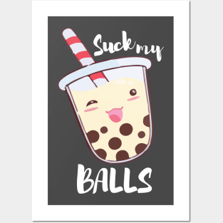 Suck My Balls Coconut Posters and Art